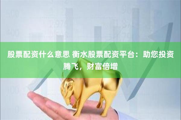 股票配资什么意思 衡水股票配资平台：助您投资腾飞，财富倍增